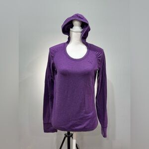 SALE! Purple Puma Hooded Casual Top Size M VGUC